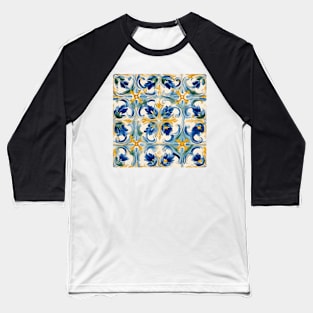 Italian Majolica Tile 11 Baseball T-Shirt